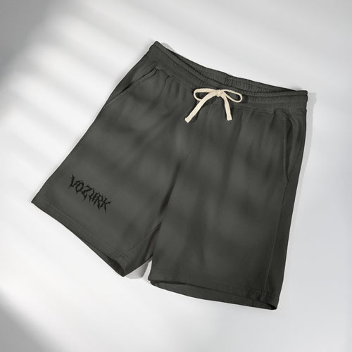 Vozirak Script Logo Sweat Shorts | Fleece Athletic Lounge