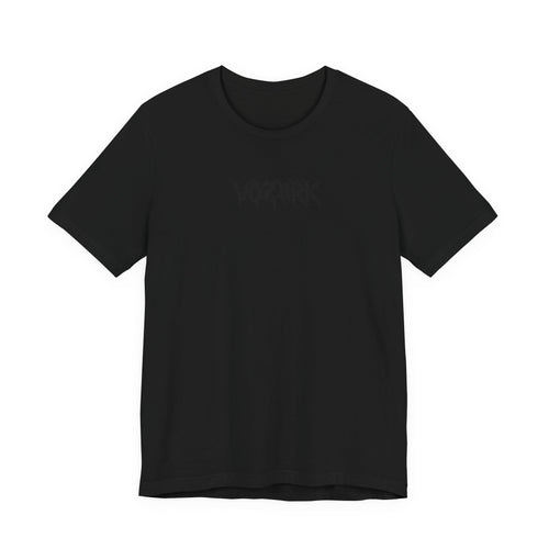 Vozurk Black Metal Logo T-Shirt | White Graphic Tee